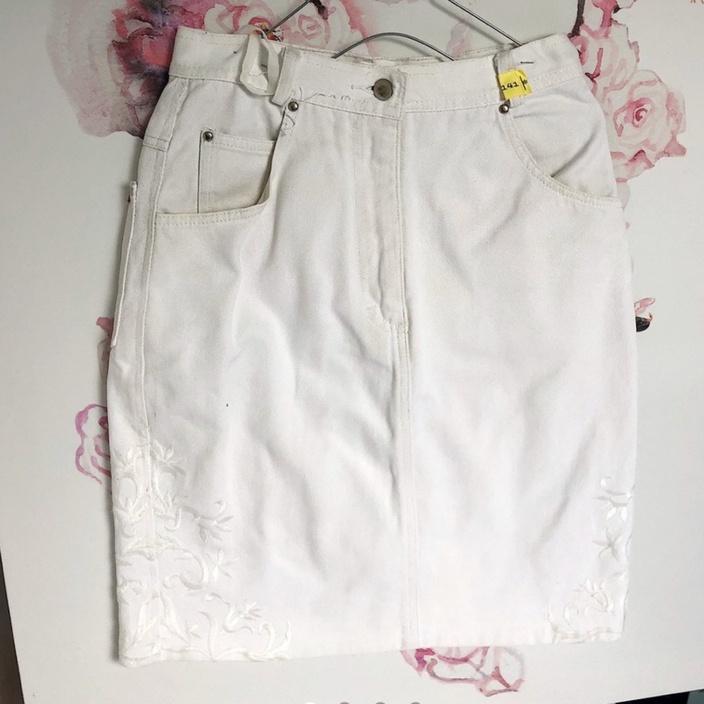 Vintage Denim Skirt